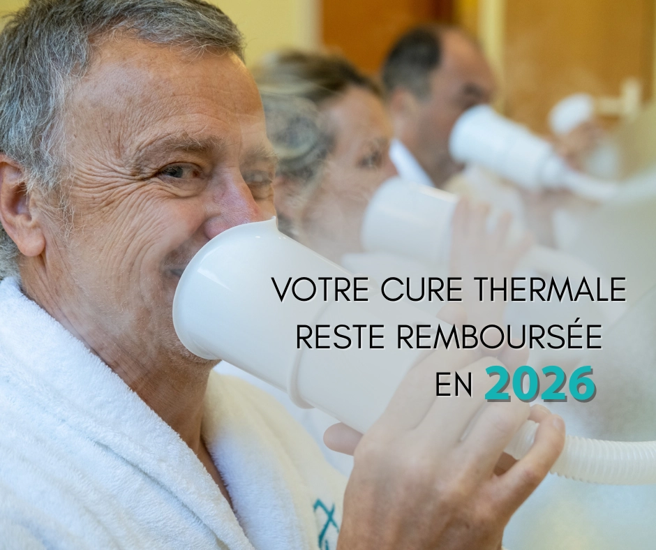 BONNE NOUVELLE ! Le remboursement de votre cure thermale est maintenu en 2026